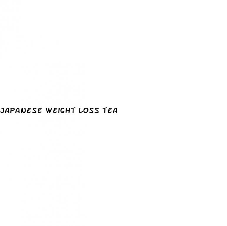 japanese weight loss tea