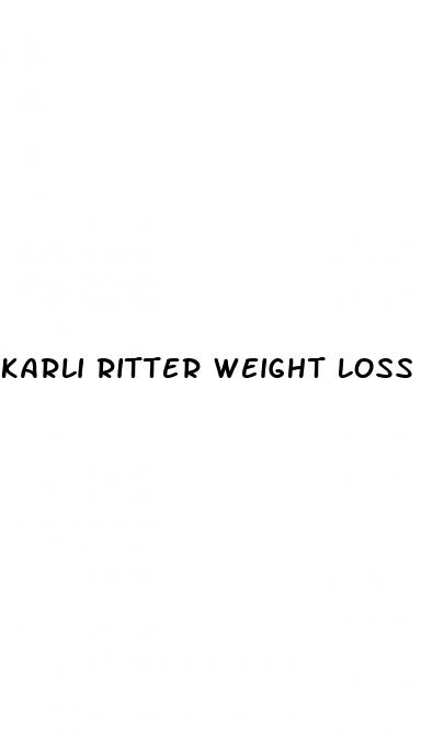 karli ritter weight loss