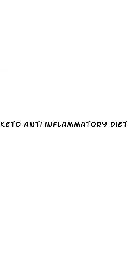 keto anti inflammatory diet