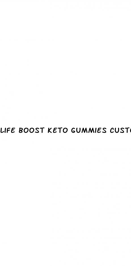 life boost keto gummies customer service number