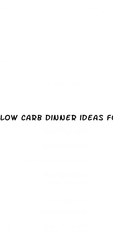 low carb dinner ideas for weight loss