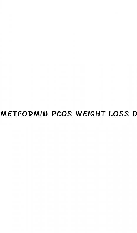 metformin pcos weight loss dosage