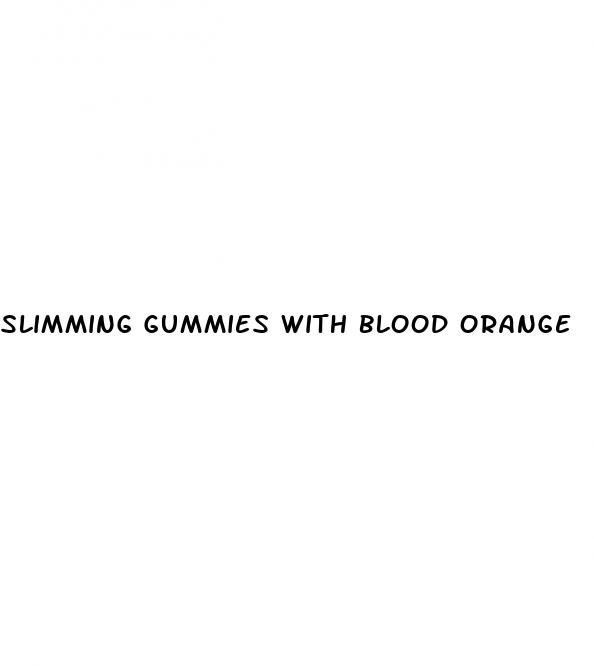 slimming gummies with blood orange