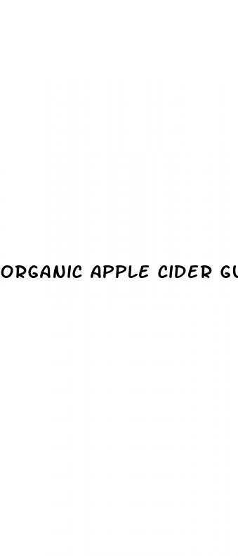 organic apple cider gummies