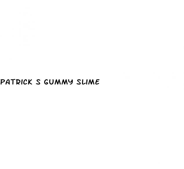 patrick s gummy slime