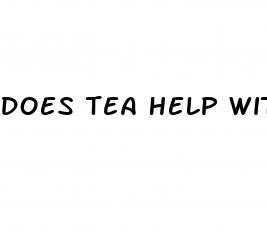 does tea help with weight loss