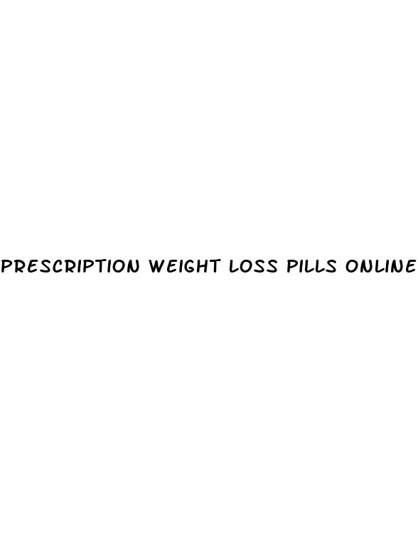 prescription weight loss pills online