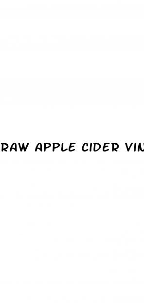 raw apple cider vinegar uses
