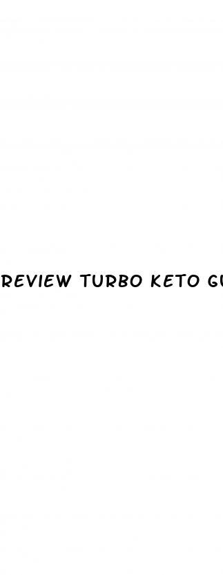 review turbo keto gummies