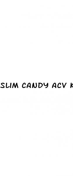 slim candy acv keto gummies ingredients