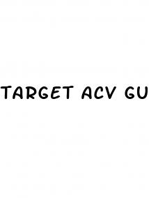 target acv gummies