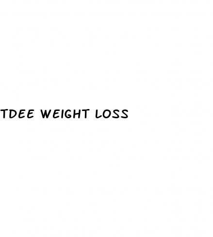 tdee weight loss
