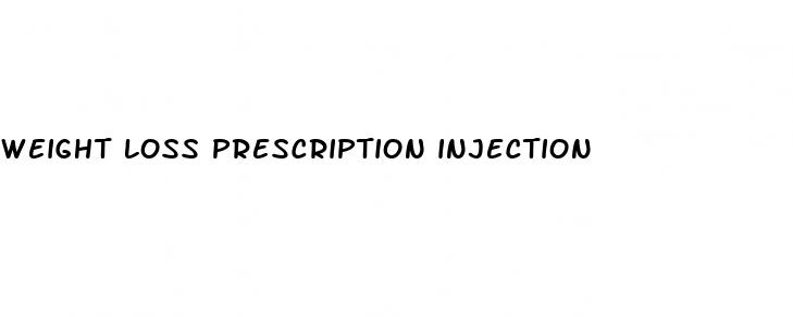 weight loss prescription injection