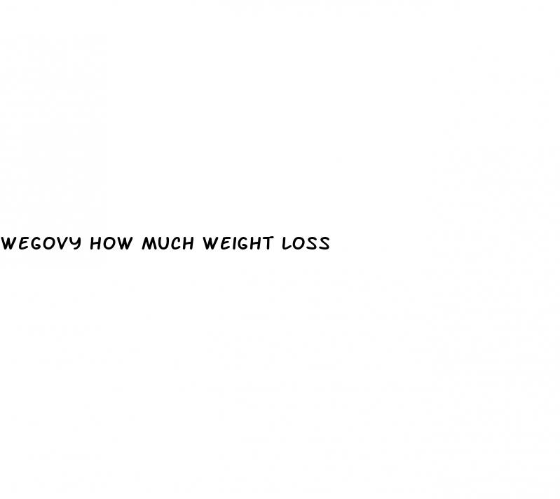 wegovy how much weight loss
