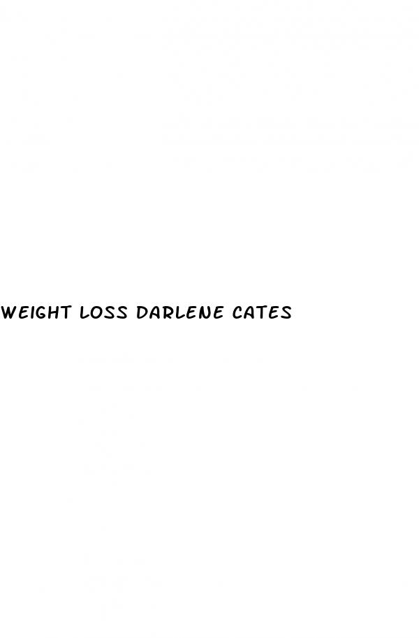 weight loss darlene cates