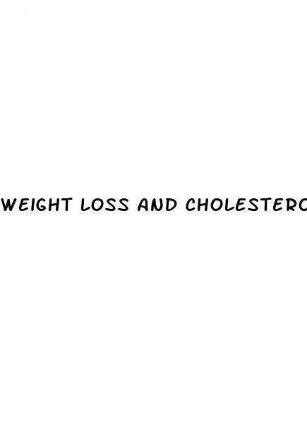 weight loss and cholesterol