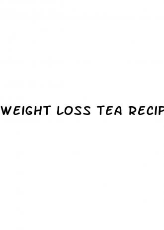 weight loss tea recipe