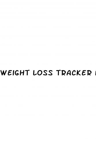 weight loss tracker free printable