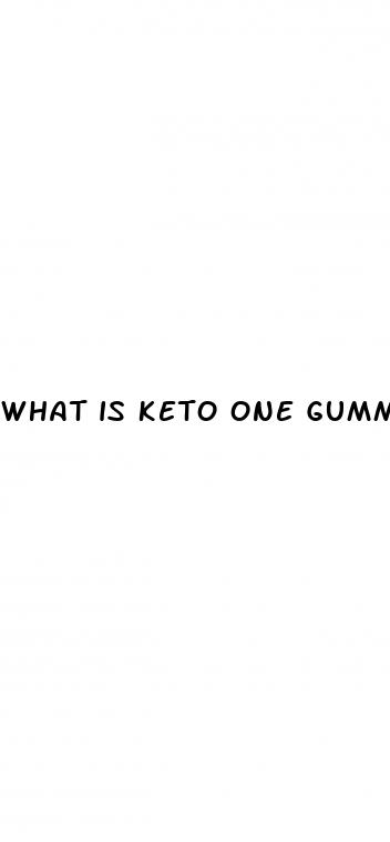 what is keto one gummies