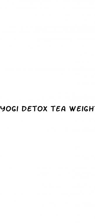 yogi detox tea weight loss
