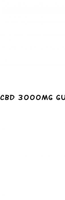 cbd 3000mg gummies