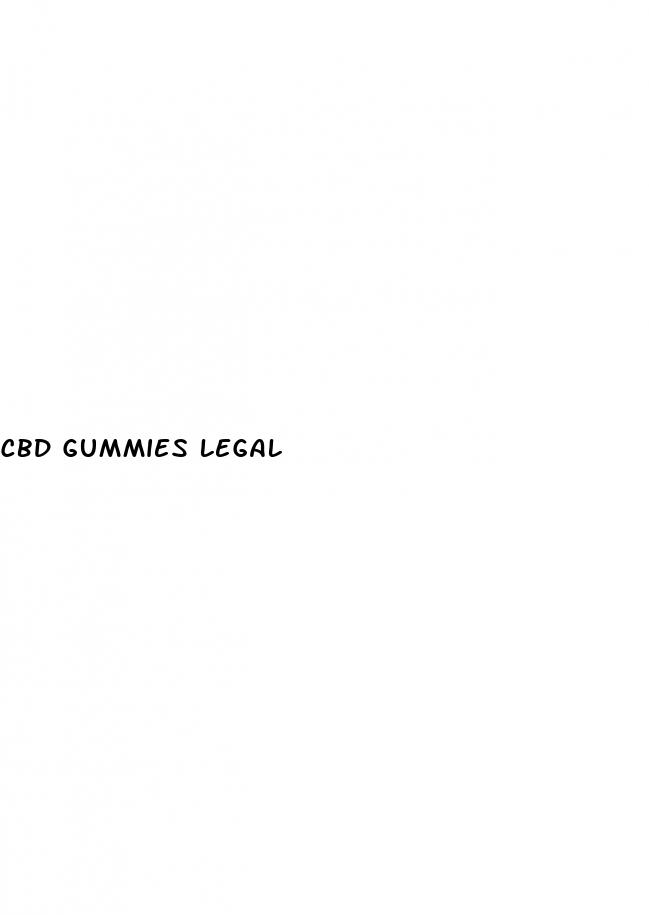 cbd gummies legal