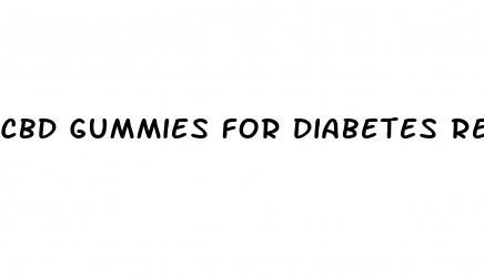 cbd gummies for diabetes review