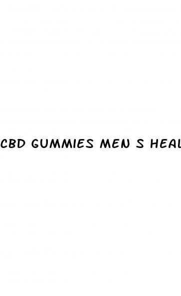 cbd gummies men s health