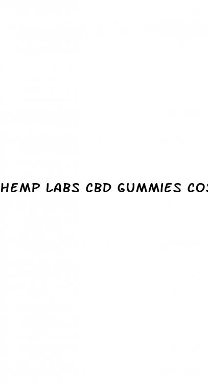 hemp labs cbd gummies cost