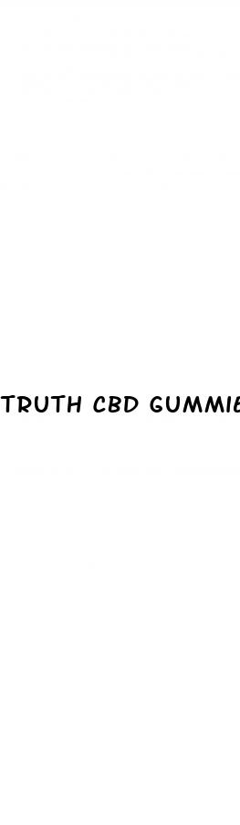 truth cbd gummies walmart