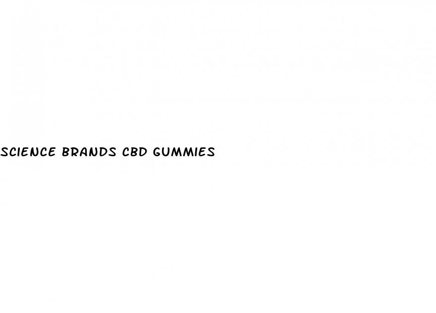 science brands cbd gummies
