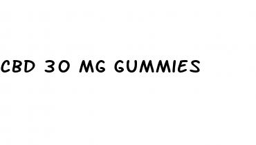 cbd 30 mg gummies