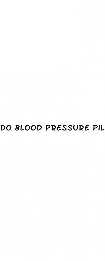 do blood pressure pills cause ed