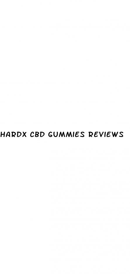hardx cbd gummies reviews