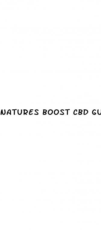 natures boost cbd gummies scam
