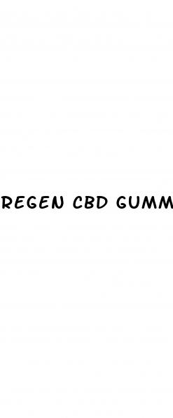 regen cbd gummies diabetes