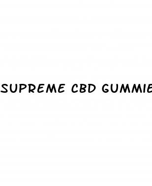 supreme cbd gummies amazon