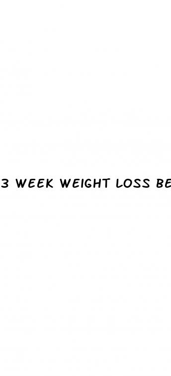 3 week weight loss before and after