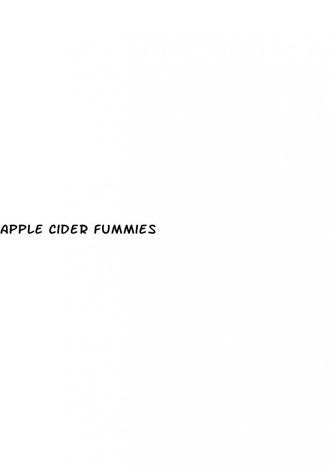 apple cider fummies