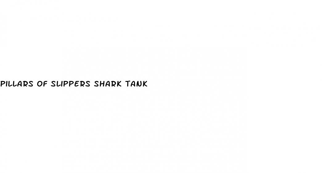 pillars of slippers shark tank