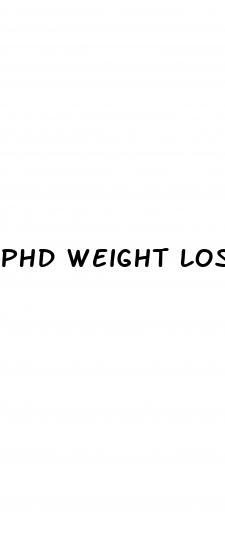 phd weight loss cost reddit
