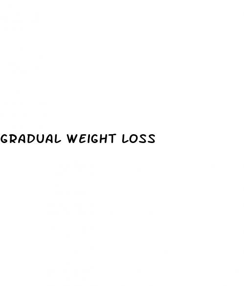 gradual weight loss
