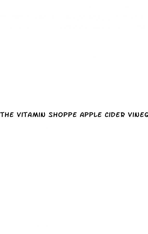 the vitamin shoppe apple cider vinegar gummies