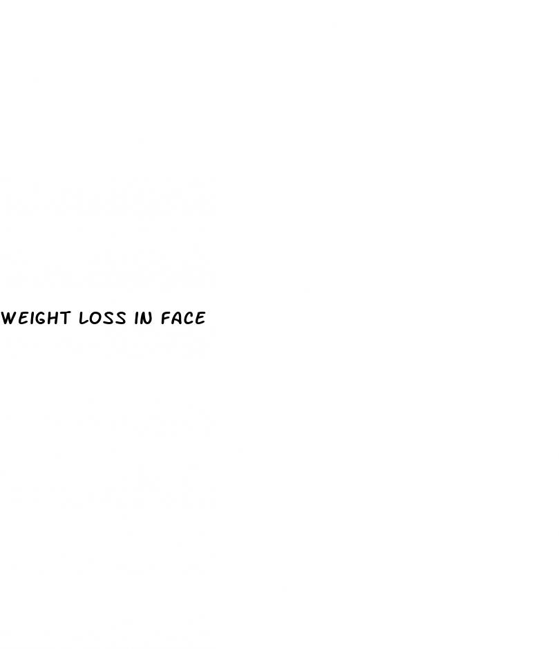 weight loss in face
