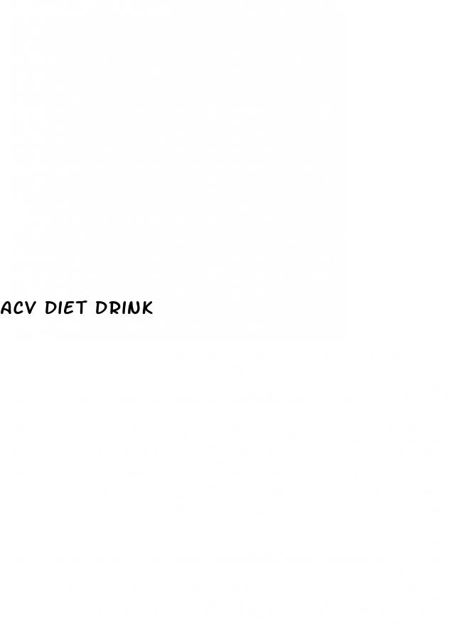 acv diet drink