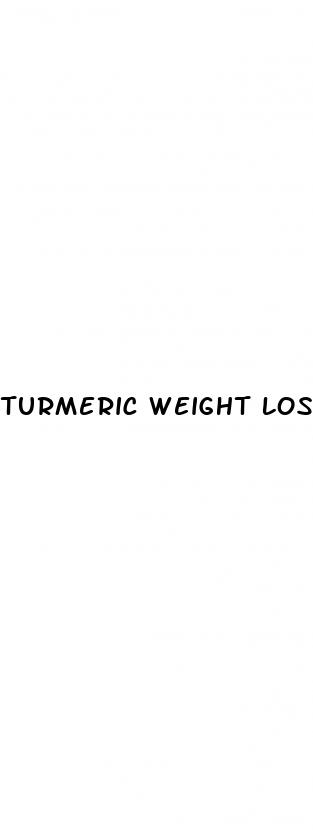 turmeric weight loss