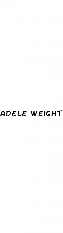adele weight loss diet