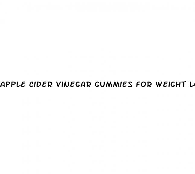 apple cider vinegar gummies for weight loss amazon