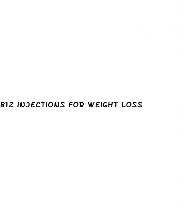 b12 injections for weight loss