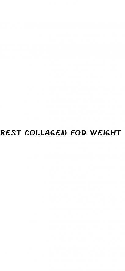 best collagen for weight loss 2023